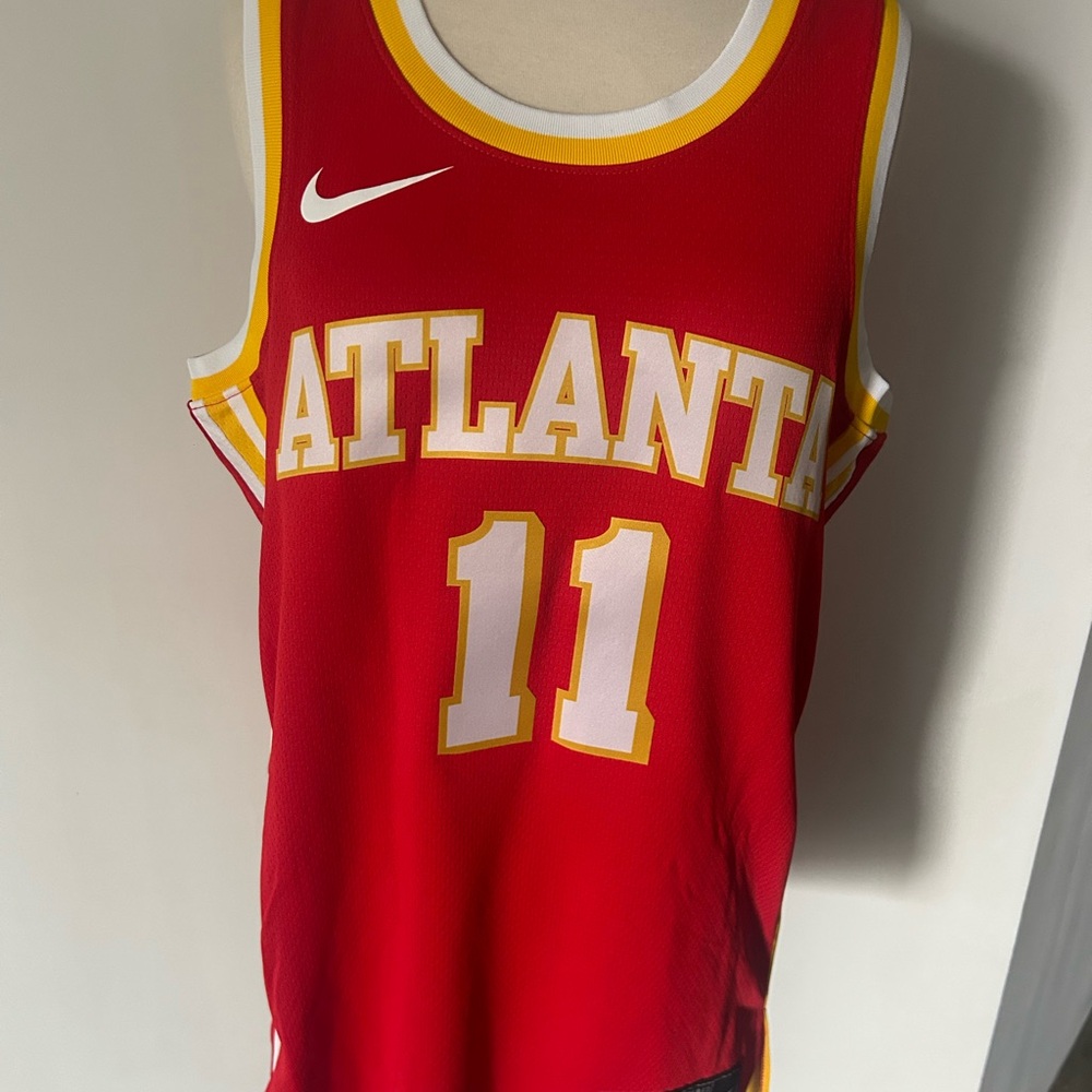 Nike Atlanta Red #11 Basketball Jersey